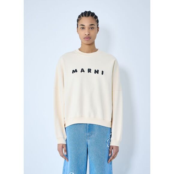 Marni Women Logo Print Sweatshirt